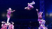 杂技演员现场阐释什么叫台上一分钟，台下十年功