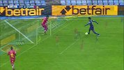 西甲-1516赛季-联赛-第8轮-第11分钟进球 赫塔菲萨拉比亚头球破门-花絮