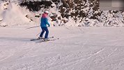 超有气质女演员钟情滑雪 梦想给予她无限力量