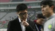 亚冠-14赛季-小组赛-第6轮-张晓斌赛前接受采访表示看到现场的国安球迷感觉很温暖-花絮