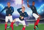 世界杯16强魔性漫画 梅西“变异”法国巴西斗舞