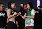 UFC-18年-UFC北京站称重仪式 女子草量级：张伟丽VS阿吉拉尔-花絮