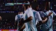 替补奇兵边路1V3神过人 梅西推射上演帽子戏法