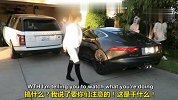美国网红小哥假装刮坏老爸爱车，老爸手撕T恤秒变绿巨人