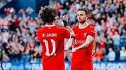 友谊赛-萨拉赫传射迪亚斯蝎子摆尾 利物浦3-1达姆施塔特