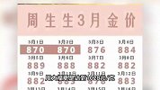 金饰价飙破1027元！大哥卖60克金项链赚1.8万元