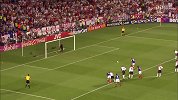 经典比赛-杰拉德小贝各送1点 法国2-1英格兰