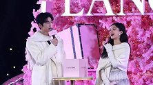 兰蔻90周年圣诞点灯仪式浪漫启幕张凌赫张婧仪携幸福专列送祝福