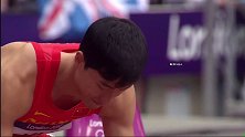 2012年伦敦奥运会刘翔退赛 解说哽咽 刘翔 夺冠2021  刘翔像一个战士 他让中国在这个项目辉煌了十年