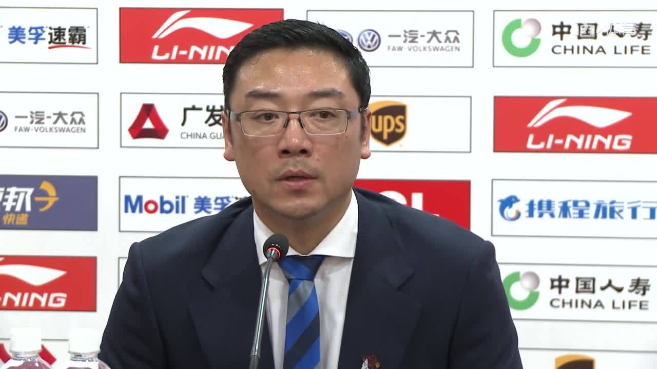 cba-1718赛季-上海110:104力克新疆 刘鹏:限制外援,篮板球控制是比赛
