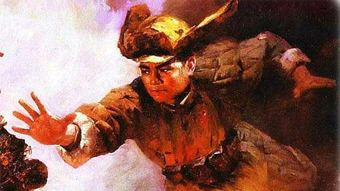 卫生员含泪回忆黄继光