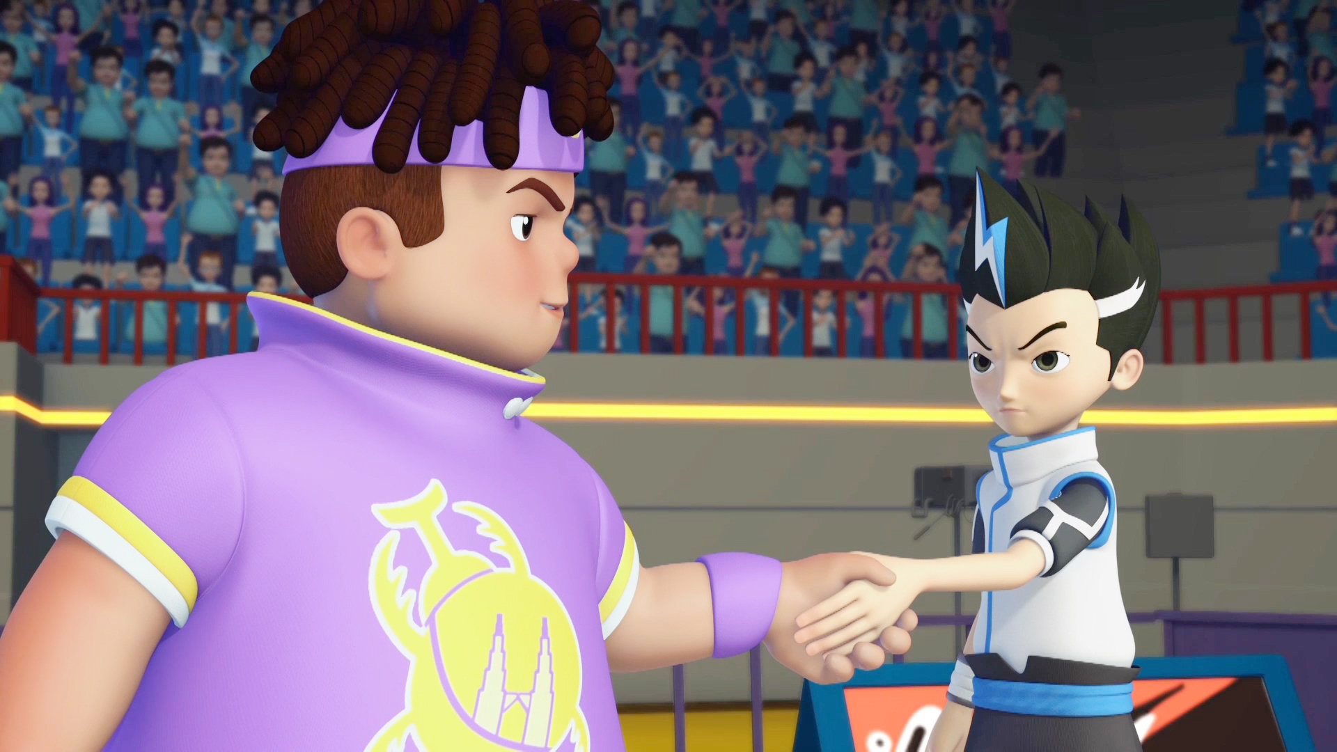 跳跃战士2 第07集 高手的正面对决