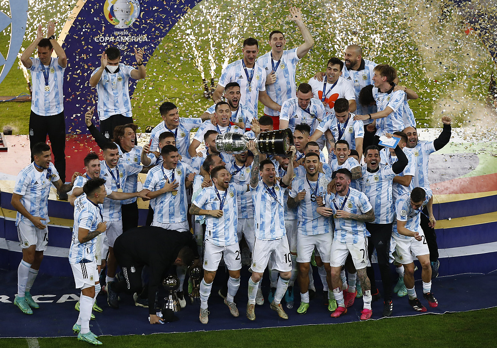 阿根廷夺冠