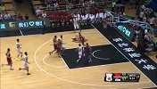 中国男篮-14年-中欧男篮锦标赛 郭艾伦脚踩风火轮一条龙上篮命中-花絮