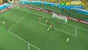 世界杯-14年-淘汰赛-1/4决赛-巴西队角球开出 蒂亚戈席尔瓦打进空门-花絮