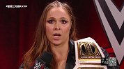 WWE-18年-RAW第1329期：罗西回应贝基 我改变女子刻板印象 可不是给你自称男人用的-花絮