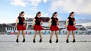 广场舞《拉萨夜雨》民族歌曲悠扬动听，步伐简单又好看，人见人爱