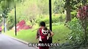 家长背婴儿跑步剧烈摇晃，满不在乎称“这样才能睡着”