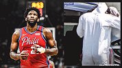 恩比德抵达NBA复赛地点 “大帝”全副武装堪比医护人员