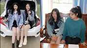 两女子坐后备箱兜风拍视频被举报 民警：没上路也要罚！