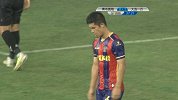 中甲-17赛季-联赛-第37分钟射门-青岛队再次撕破防线 底线射门被门将扑出-花絮