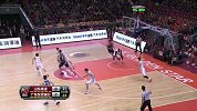 CBA-1415赛季-常规赛-第22轮-陈世念右翼底角飚射三分命中（山东vs广东）-花絮