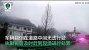 高速秀恩爱！司机边开车边吃老婆喂的橘子 结果车翻了