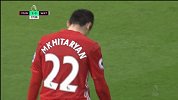 英超-1617赛季-联赛-第25轮-第78分钟射门 姆希塔良伊布二过一射门被扑出-花絮