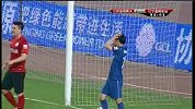 中超-14赛季-联赛-第6轮-舜天边路传中邓卓翔顶出反弹球滑门而过-花絮