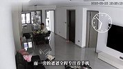 监控曝光！婴儿倒挂近1分钟，爸爸全程玩手机，直到妈妈过来才发现