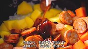 懒人必备，电饭煲香肠焖饭，无油烟更简单，越吃越香，一次吃两碗