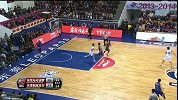 CBA-1314赛季-季后赛-1/4决赛-第3场：特尔费尔空切篮下接阿巴斯传球上篮得分-花絮