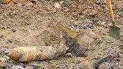 建筑工地挖出一枚近50公斤的航空炸弹 已将其安全销毁