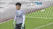 绿城右路传中 迪诺精妙停射又入一球
