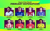 英超2月最佳进球候选：马夏尔禁区神作 金丝雀小将凌空斩