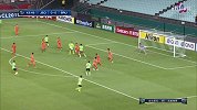 第44分钟全北现代球员文世民射门