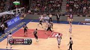 CBA-1516赛季-季后赛-半决赛-第4场-杨鸣抢断背后妙传助攻哈德森三分球得分-花絮