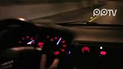 亡命狂徒都吓呆 奥迪S4隧道上演极速穿越