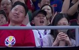【PP体育在现场】大黑牛为中国队助威！李晨场边观战疯狂呐喊