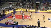 CBA-1415赛季-常规赛-第3轮-霍尔曼上篮被张兆旭盖帽 杨敬敏快攻反击上篮得分（上海vs广厦）-花絮