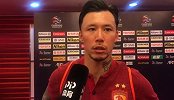 张琳芃：恒大已无退路 希望大家努力拿下中超冠军