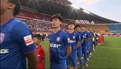 中超-14赛季-联赛-第16轮-贵州人和vs江苏舜天双方球员入场奏国歌-花絮
