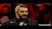 WWE-14年-RAW第1098期：罗林斯擂台接受专访谈叛变-花絮