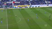 第69分钟霍芬海姆球员贝勒福迪射门