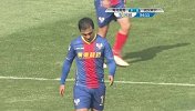 王飞长途奔袭后抽射 一夫当关孙寿博再将球扑出