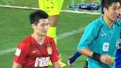 中国足协杯-17赛季-淘汰赛-1/4决赛次回合-第87分钟突破 张文钊独闯龙潭连过四人 起脚稍慢错失必进球-花絮