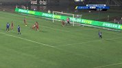 中国足协杯-17赛季-淘汰赛-第3轮-第34分钟射门 永昌任意球造上港混乱 郑凯木突然杀出抢射高出横梁-花絮