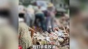 货车侧翻货物散一地，遭村民哄抢“别人都抢”！货主怒报警：抢劫