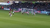 第3分钟北安普顿球员S. Wharton进球 北安普顿1-0诺茨郡