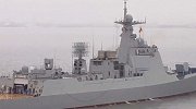 外媒：中国海军升级版052D驱逐舰首次起航